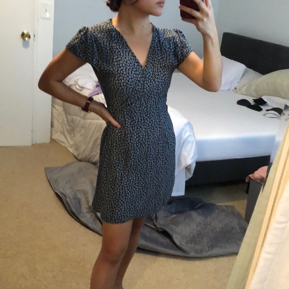 Brandy Melville floral, wrap dress